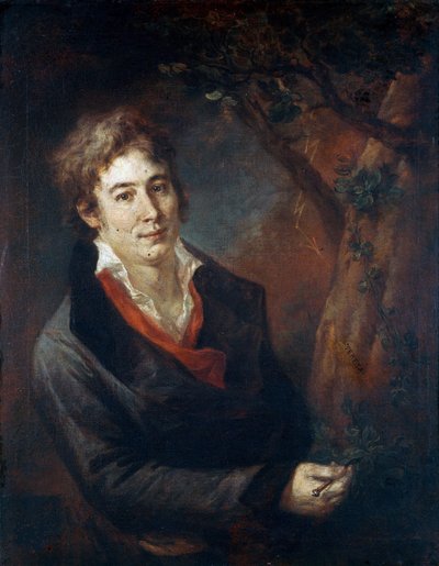Ugo Foscolo का पोर्ट्रेट 1778-1827, 1801-1802। द्वारा एंड्रिया अप्पानी