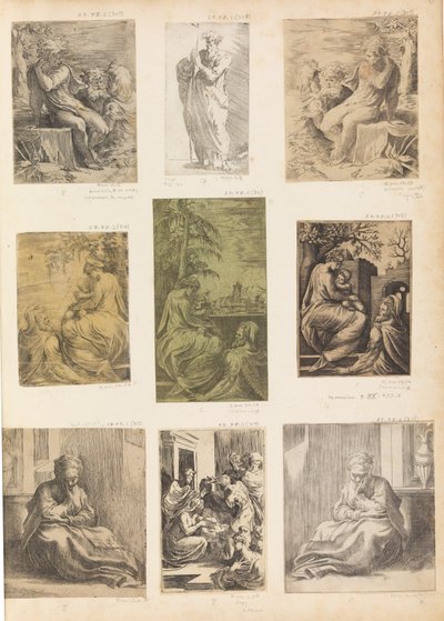 पवित्र परिवार, सीए। 1538-42। द्वारा एंड्रिया शियावोन