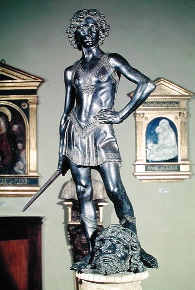 डेविड, c.1470 (कांस्य) (93596 भी देखें) द्वारा एंड्रिया डेल वेरोकियो