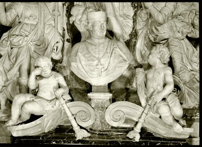 कार्डिनल फोर्टगुएरी (संगमरमर) के अंतिम संस्कार स्मारक का विवरण (434103 का विवरण) द्वारा एंड्रिया डेल वेरोकियो