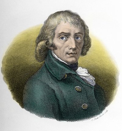 ज्यूसेप पारिनी का पोर्ट्रेट (1729-1799), एंड्रिया अप्पियानी (1754-1817) द्वारा ड्राइंग के बाद उत्कीर्णन द्वारा एंड्रिया द एल्डर (के बाद) अप्पानी