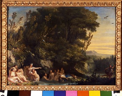 डायने और एक्टन। एंड्रिया अप्पियानी द्वारा पेंटिंग (1754-1817) मिलान द्वारा एंड्रिया द एल्डर अप्पियानी
