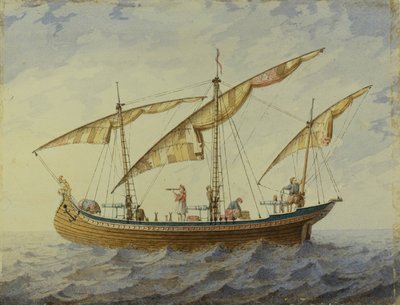 ए। एडम, 1863 द्वारा बैले कोर्सेर के लिए स्टेज डिजाइन द्वारा एंड्रियास लियोनहार्ड रोलर