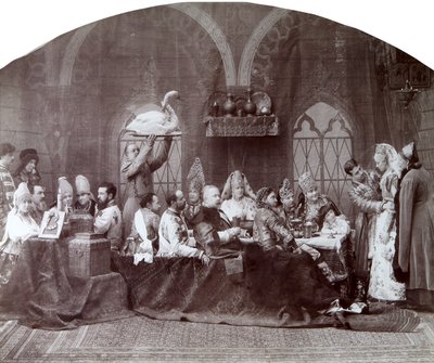 बॉयर्स रईस शादी, रूस, c1883-c1884 द्वारा आंद्रेई ओसिपोविच कारलिन