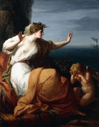 थेरस द्वारा त्याग दिया गया द्वारा Angelica Kauffmann