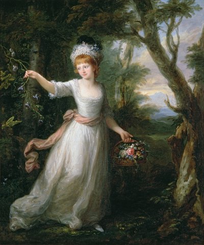 हेनरीटा लॉरा पुल्तेनी का पोर्ट्रेट (1766-1808) द्वारा Angelica Kauffmann