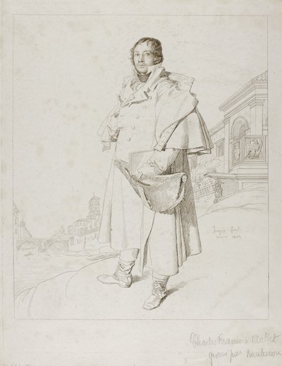 चार्ल्स फ्रेंकोइस मैलेट, c.1809 द्वारा एंजेलो बाउचरन