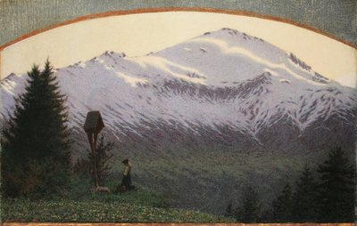 शाम का एवेन्यू मारिया, 1910। द्वारा एंजेलो मोरबेली