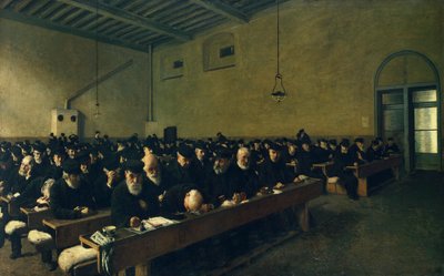 लास्ट डेज़, एंजेलो मोरबेली द्वारा (1853-1919), कैनवास पर तेल द्वारा एंजेलो मोरबेली