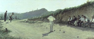 Bocce . का खेल द्वारा एंजेलो मोरबेली