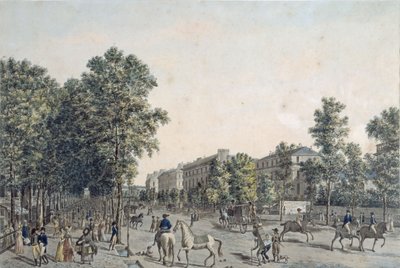 1804 में ग्रांउड बुलेवार्ड्स द्वारा गर्बज के बाद एंजेलो