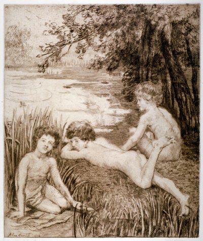 'जंगली बतख', 1913। द्वारा अन्ना ले मेरिट