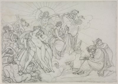 1798 के बाद विर्गिल्स जार्जिक्स से कृषि की अध्यक्षता करने वाले दिव्यांगों को निमंत्रण। द्वारा ऐनी लुइस गिरोडेट डी रॉसी ट्रायसन