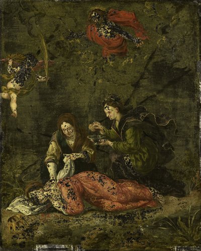  द्वारा Hieronymus Wierix (प्रतिलिपि के बाद)