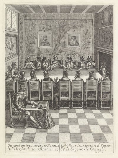  द्वारा Wenceslaus Hollar (अस्वीकृत विशेषता)