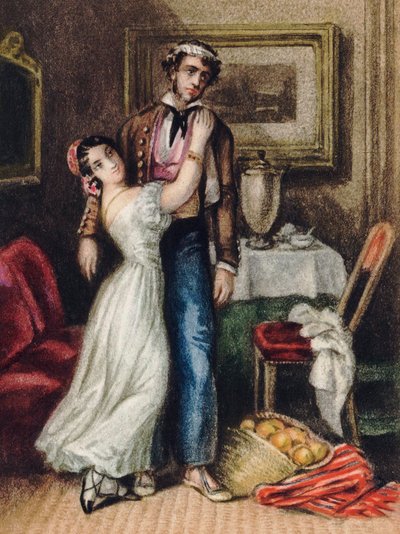 कारमेन, मेरिमी द्वारा, प्रोस्पर (1803-1870)। रंग लिथोग्राफी द्वारा अनाम अनाम