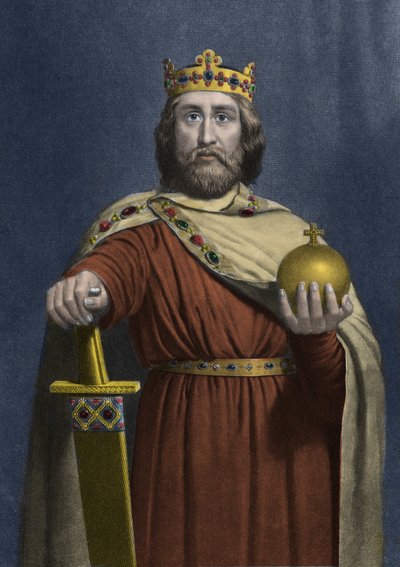 शारलेमेन (कैरोलस मैग्नस, कैरोलस मैग्नस, 742-814), फ्रैंक्स के राजा - शारलेमेन (कैरोलस मैग्नस, चार्ल्स द ग्रेट) (747-814) फ्रैंक्स के राजा और पश्चिम के ईसाई सम्राट - द्वारा अनाम अनाम