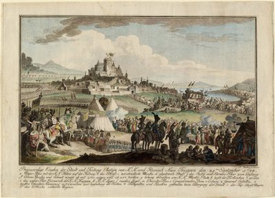 ग्युरे रूसो-टर्क डे 1787-1792 - 29 सितंबर को रूसी सेना द्वारा खोतिन की टेकिंग द्वारा अनाम अनाम