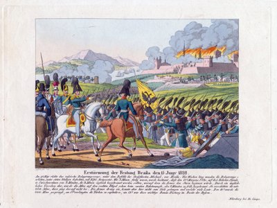 1828-1829 का रूस-तुर्की युद्ध - 15 जून को ब्रेलोव किले पर तूफान द्वारा अनाम अनाम