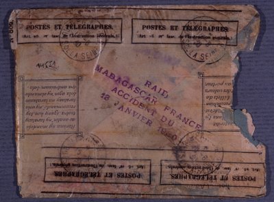 मेडागास्कर-फ्रांस छापे का अंतिम पत्र (18 जनवरी 1930 की दुर्घटना) द्वारा अनाम अनाम