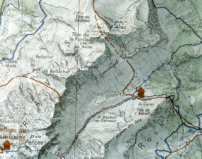 महान लंबी पैदल यात्रा का नक्शा द्वारा अनाम अनाम