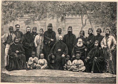 मोनसिग्नोर डैनियल कॉम्बोनी (1831-1881) और मिशनरी 26 जनवरी को काहिरा से खार्तूम के लिए उसके साथ चले द्वारा अनाम अनाम