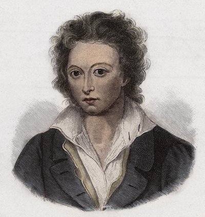 पर्सी बिशे शेली (1792-1822) अंग्रेजी कवि- द्वारा अनाम अनाम
