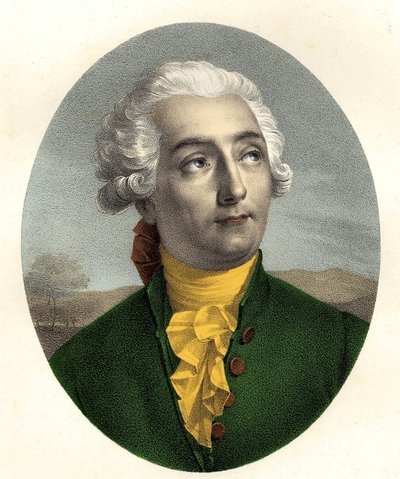 एंटोनी लॉरेंट डी लवॉज़ियर का पोर्ट्रेट (1743-1794) द्वारा अनाम अनाम