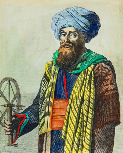डोमिंगो बादिया वाई लेब्लिच का पोर्ट्रेट (जिसे अली बे भी कहा जाता है) (1767-1818) स्पेनिश अधिकारी, प्रिवी संग्रह द्वारा अनाम अनाम