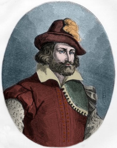 फ्रेंकोइस रैविलैक (1578-1610) का पोर्ट्रेट, हेनरी IV का हत्यारा (1553-1610) उत्कीर्णन - फ्रेंकोइस रैविलैक का पोर्ट्रेट (1578-1610) राजा हेनरी IV का हत्यारा (1553-1610) - 1863 में "द रेड बुक" में उत्कीर्णन - हिस्टोइरे डी ल'चफौद एन फ्रांस" द्वारा अनाम अनाम