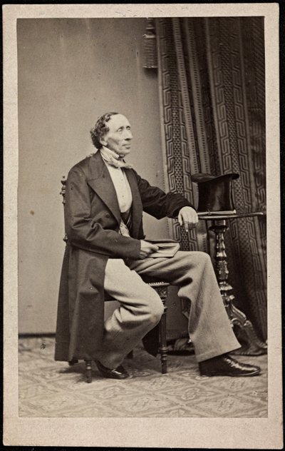 हंस क्रिश्चियन एंडरसन का पोर्ट्रेट (1805-1875), बेनामी। फोटोग्राफ, सीए १८६५। निजी संग्रह द्वारा अनाम अनाम