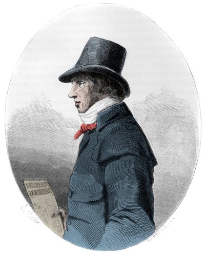 जैक्स-रेने हेबर्ट (1757-1794) का पोर्ट्रेट, फ्रांसीसी पत्रकार और राजनीतिज्ञ - जैक्स रेने हेबर्ट का पोर्ट्रेट (1757-1794) फ्रांसीसी पत्रकार और राजनीतिज्ञ - "द रेड बुक - हिस्टोइरे डी ल'चफौद एन फ्रांस" में 1863 का उत्कीर्णन ड्यूप्रे डे ला माहेरी द्वारा अनाम अनाम