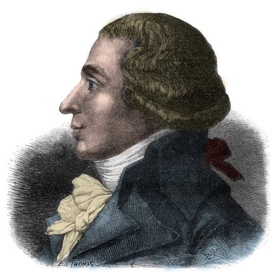 जीन-बैप्टिस्ट बॉयर-फोनफ्रेड (जीन बैप्टिस्ट बॉयर फोंफ्रेड) (1766-1793) का पोर्ट्रेट, फ्रांसीसी राजनेता - कन्वेंशन के लिए प्रतिनियुक्त, यह गिरोंडिन्स का है - अल्फोंस डी लैमार्टिन (1790-1869) द्वारा "हिस्टोइरे डेस गिरोंडिन्स" में उत्कीर्णन। १८६५-१८६ द्वारा अनाम अनाम