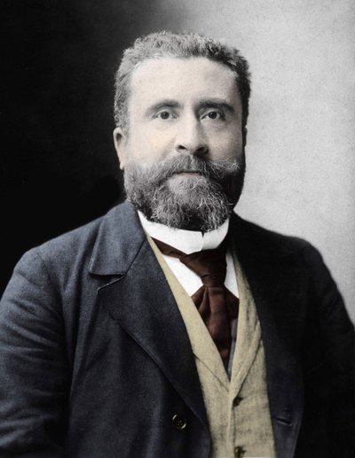 जीन जारेस का पोर्ट्रेट (1859-1914) फ्रांसीसी समाजवादी डिप्टी। द्वारा अनाम अनाम