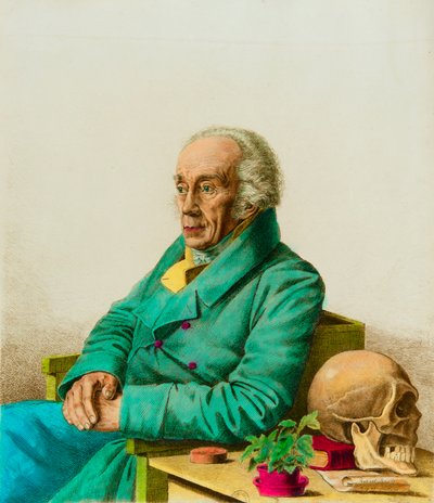 जोसेफ़ फ्रेडरिक ब्लुमेनबैक (1752-1840) का पोर्ट्रेट जर्मन मानवविज्ञानी और जीवविज्ञानी, प्रिवी संग्रह द्वारा अनाम अनाम