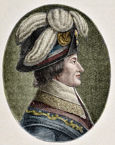 लाजर निकोलस मार्गुराइट कार्नोट (1753-1823) का पोर्ट्रेट, फ्रांसीसी राजनीतिज्ञ। द्वारा अनाम अनाम