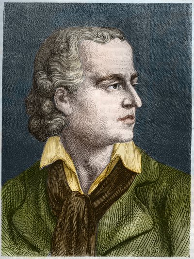 लुई-जोसेफ (लुई जोसेफ) चार्लीयर (1754-1797) फ्रांसीसी राजनीतिज्ञ का पोर्ट्रेट। एडोल्फ थियर्स द्वारा 1866 से "हिस्टोइरे डे ला रेवोल्यूशन फ़्रैंचाइज़" में उत्कीर्णन। निजि संग्रह। द्वारा अनाम अनाम