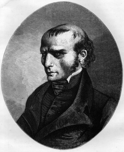 लुई पियरे लौवेल (1783-1820) का पोर्ट्रेट, 1820 में ड्यूक ऑफ बेरी का हत्यारा - 1863 में "ले लिवरे रूज - हिस्टोइरे डी ल'चफौद एन फ्रांस" में उत्कीर्णन द्वारा ड्यूप्रे डे ला माहेरी - निजी संग्रह द्वारा अनाम अनाम
