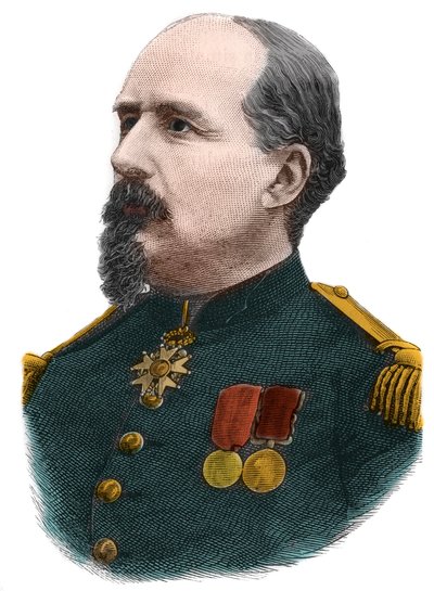 पियरे फिलिप डेनफर्ट रोचेरो का पोर्ट्रेट (डेनफर्ट-रोचेरो) (1823-1878) फ्रांसीसी कर्नल। द्वारा अनाम अनाम
