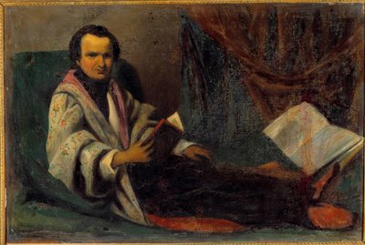 विक्टर ह्यूगो का पोर्ट्रेट (1802-1885) बेनामी पेंटिंग। 19 वीं सदी। सूर्य 0,66x0,98 वर्ग मीटर द्वारा अनाम अनाम