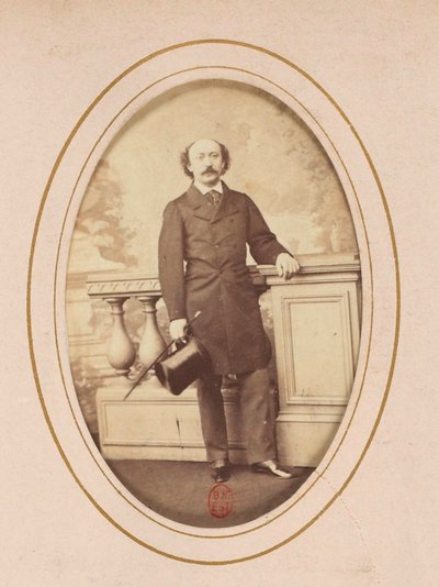 संगीतकार लुइगी अर्दिति (1822-1903), बेनामी का पोर्ट्रेट। एल्बुमिन फोटो। निजि संग्रह द्वारा अनाम अनाम