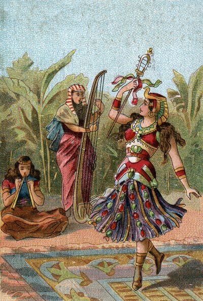 युग में रंगमंच: मिस्र के नृत्य। मिमी नृत्य मिस्रवासियों के बीच सम्मान में था। द्वारा अनाम अनाम