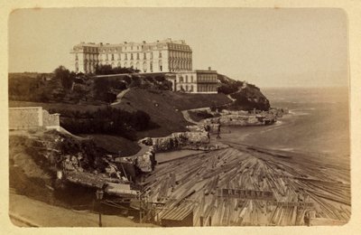 1885 -1890 के आसपास मार्सिले और उसके आसपास का शहर: ले चेटो डु फारो, निजी संग्रह द्वारा अनाम अनाम