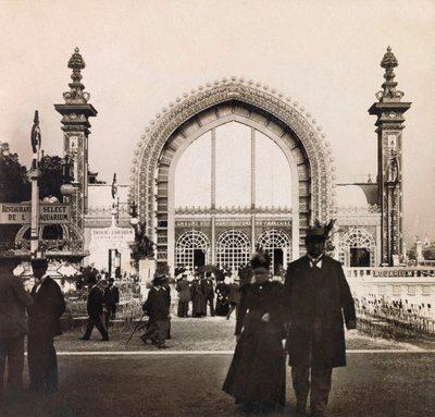1900 का सार्वभौमिक प्रदर्शनी - पेरिस में प्रदर्शनी यूनिवर्सल डे 1900: ल'एंट्रे डेस सेरेस - निजी संग्रह द्वारा अनाम अनाम