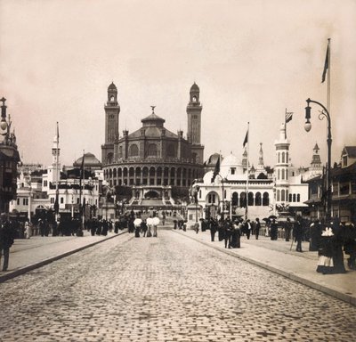 1900 का सार्वभौमिक प्रदर्शनी - पेरिस में प्रदर्शनी यूनिवर्सल डी 1900: ले ट्रोकाडेरो - निजी संग्रह द्वारा अनाम अनाम