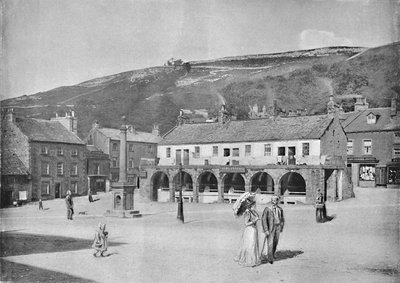 ओल्ड शमबल्स एंड मार्केट प्लेस, सेटल, सी 1896 द्वारा एंथोनी हॉर्नर