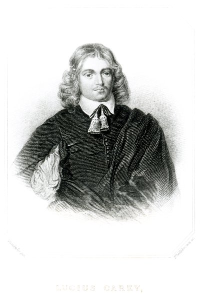लुसियस कैरी (c.1610-43) थॉमस फिलिब्रोवन (fl.1834-60) (mezzotint) द्वारा उत्कीर्ण &39;ब्रिटिश इतिहास में वर्णों के चित्रण&39; से चित्रण द्वारा एंथोनी वैन डाइक