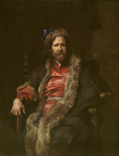 पेंटर मार्टिन रेकैर्ट का चित्रण 1587-1631 द्वारा एंथोनी वैन डाइक