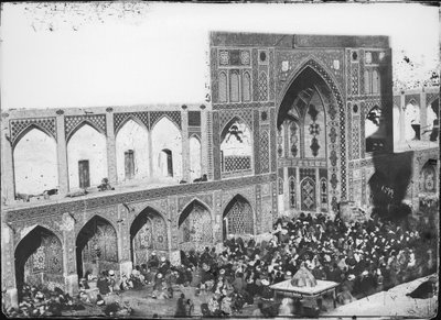 सिपहसालार मस्जिद, 1866 में निर्मित, c.1880-1930 द्वारा एंटोइन सेवरुगिन