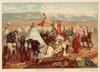 इस्ली, मोरक्को की लड़ाई, 1844 (क्रोमोलिथो) द्वारा एंटोनी चार्ल्स होरेस वर्नेट